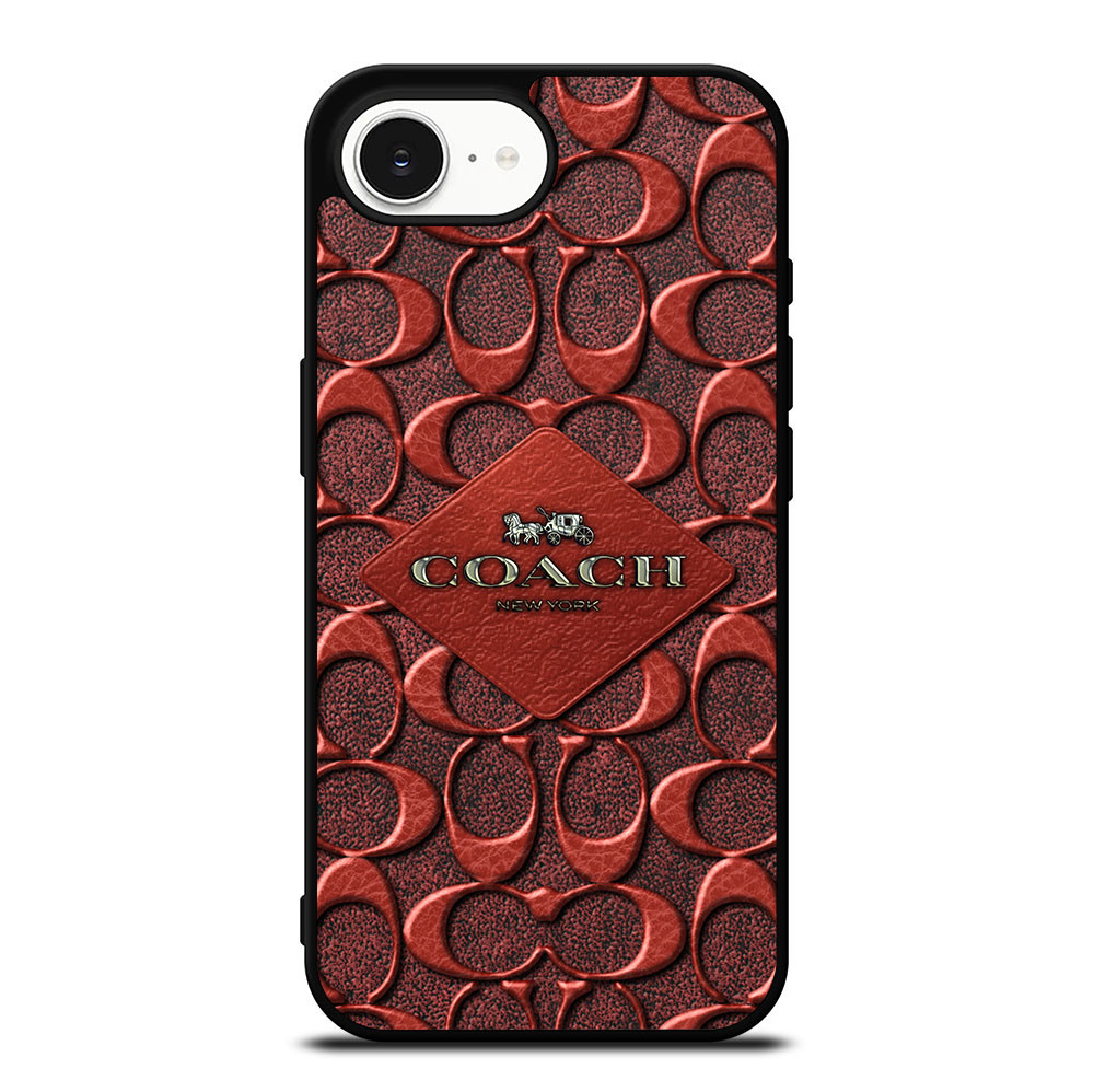 COACH NEW YORK BROWN iPhone 16e Case